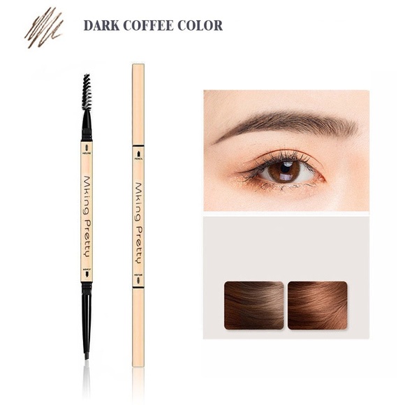 Eyebrow pencil double fine with brush - Picture 2 of 4